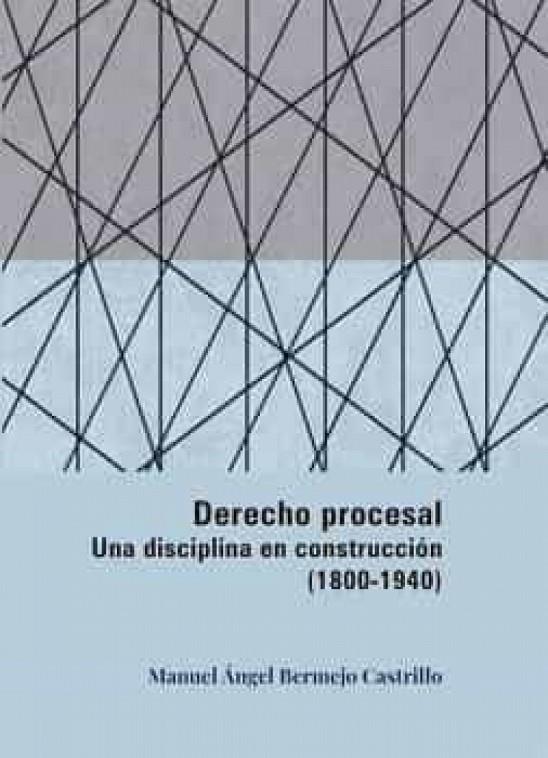 DERECHO PROCESAL UNA DISCIPLINA EN CONSTRUCCION 1800 - 1940 | 9788411228763 | BERMEJO CASTRILLO, MANUEL ÁNGEL