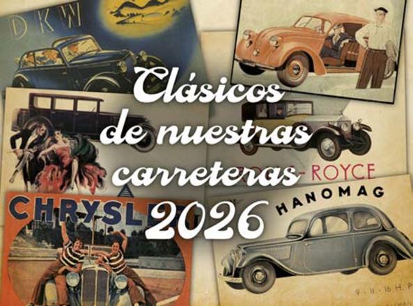 CALENDARIO CLÁSICOS DE NUESTRAS CARRETERAS 2026 | 9788411719919