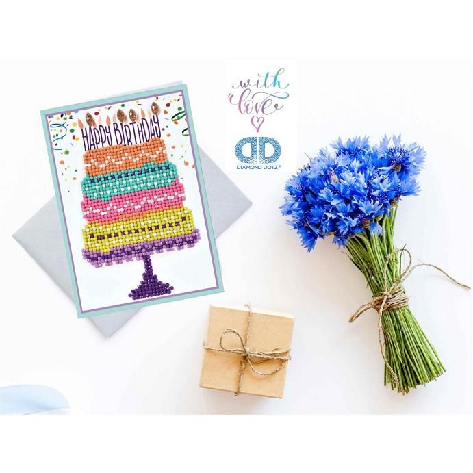 GREETING CARD KID HAPPY BIRTHDAY CAKE | 4897073246567