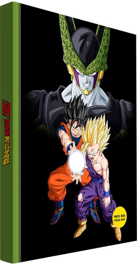 LIBRETA CON LUZ BATALLA FINAL CELL DRAGON BALL Z | 8435450249860