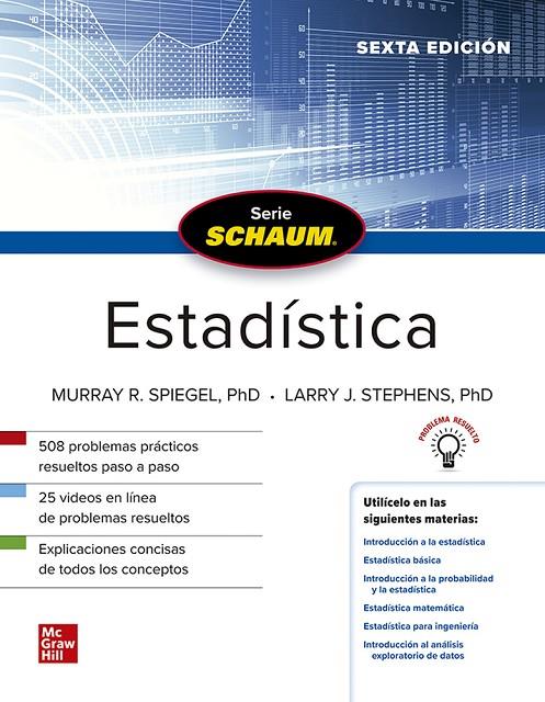 SCHAUM. ESTADISTICA | 9786071514639 | SPIEGEL, MURRAY R.