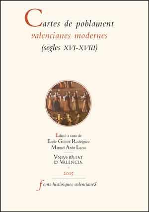 CARTES DE POBLAMENT VALENCIANES MODERNES | 9788437097572 | VARIOS AUTORES