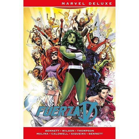 MARVEL NOW! DELUXE. FUERZA V : LA COLECCION COMPLETA | 9788411509695 | VARIOS AUTORES