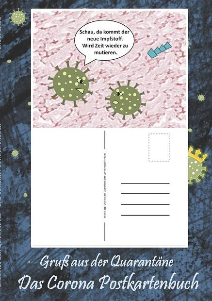 GRUß AUS DER QUARANTÄNE  - DAS CORONA POSTKARTENBUCH | 9783750427938 | GAGG, BRIAN