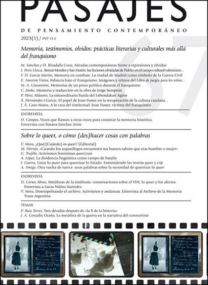 PASAJES 67 | 9788411182331 | RUIZ TORRES, PEDRO
