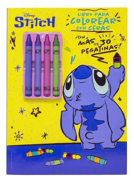 STITCH. LIBRO PARA COLOREAR CON CERAS | 9791387526962 | DISNEY