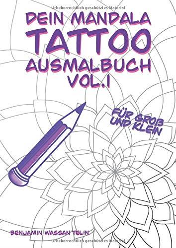 DEIN MANDALA TATTOO AUSMALBUCH | 9783751923842 | TELIN, BENJAMIN WASSAN