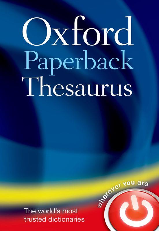OXFORD PAPERBACK THESAURUS | 9780199640959 | VARIOS AUTORES