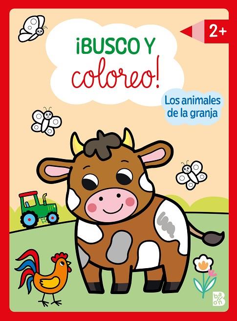 BUSCO Y COLOREO - LOS ANIMALES DE LA GRANJA | 9789403246048 | BALLON