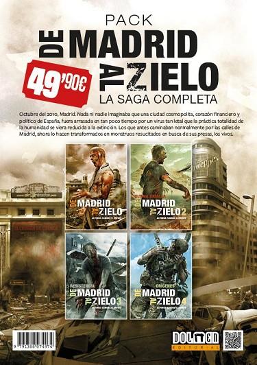 DE MADRID AL ZIELO. LA SAGA COMPLETA (PACK 4 VOLUMENES) | 9791388074974 | ZAMORA LLORENTE, ALFONSO