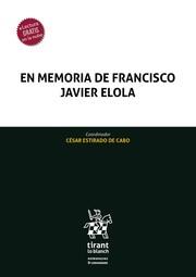 EN MEMORIA DE FRANCISCO JAVIER ELOLA | 9788411970884 | ESTIRADO DE CABO, CÉSAR