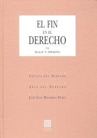 FIN EN EL DERECHO, EL | 9788498368185 | V. IHERING, RUDOLF