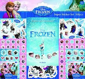 SÚPER SET DE 500 PEGATINAS DE FROZEN | 8595593806549