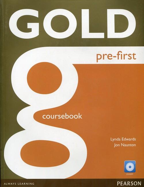 GOLD PRE-FIRST COURSEBOOK AND CD-ROM PACK | 9781292159546 | EDWARDS, LYNDA