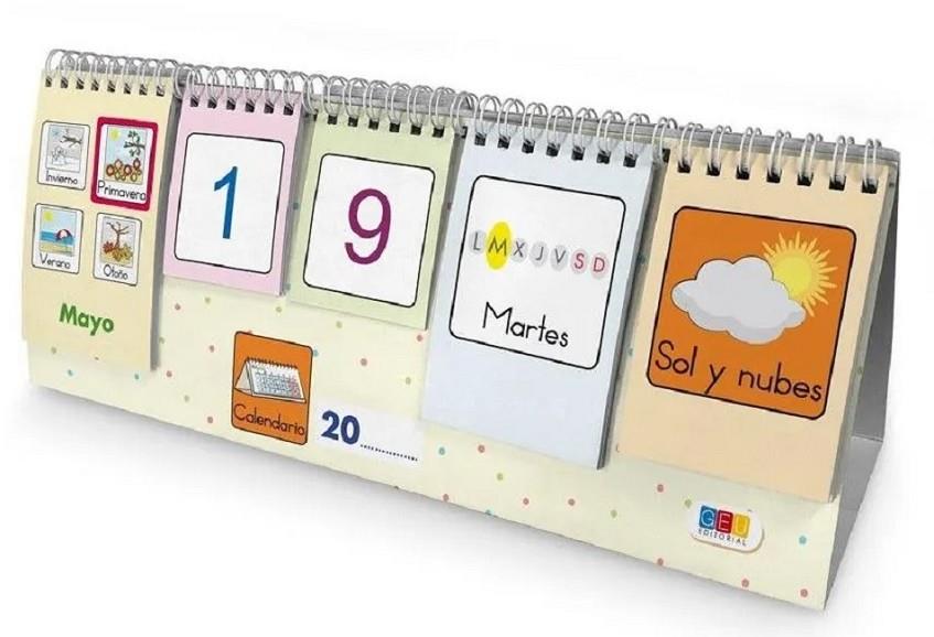 CALENDARIO INFANTIL CON PICTOGRAMAS | 8436548130800