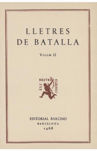 LLETRES DE BATALLA 02 | 9788472261860 | DIVERSOS AUTORS