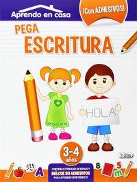 PEGA ESCRITURA DE 3 A 4 AÑOS | 8436026776339