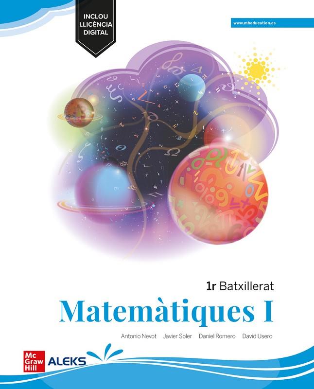 MATEMÀTIQUES 1R BATXILLERAT - MEDITERRÀNIA | 9788448634940 | NEVOT, A. / SOLE