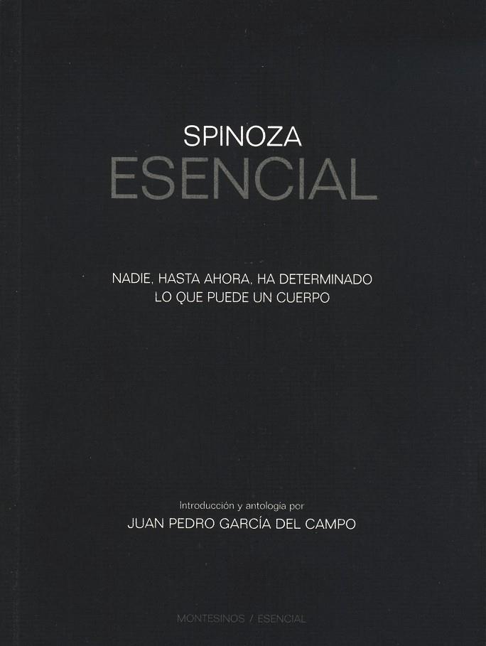 SPINOZA ESENCIAL | 9788415216407 | GARCÍA DEL CAMPO, JUAN PEDRO