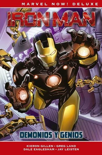 MARVEL NOW! DELUXE. IRON MAN DE KIERON GILLEN 01 : EL ORIGEN SECRETO DE TONY STARK | 9788491678328 | LAND, GREG / GILLEN, KIERON / EAGLESHAM, DALE