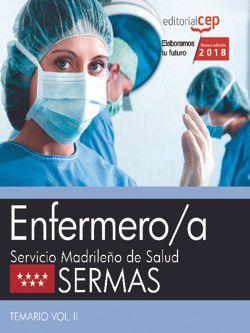 ENFERMERO/A. PROMOCIÓN INTERNA. SERVICIO MADRILEÑO DE SALUD (SERMAS). TEMARIO VOL. II. | 9788468198835 | VV.AA.