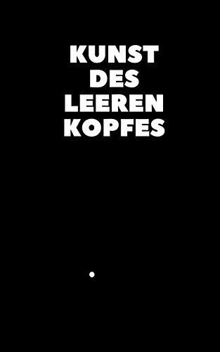 KUNST DES LEEREN KOPFES | 9783750433885 | STERN, CAROLINE