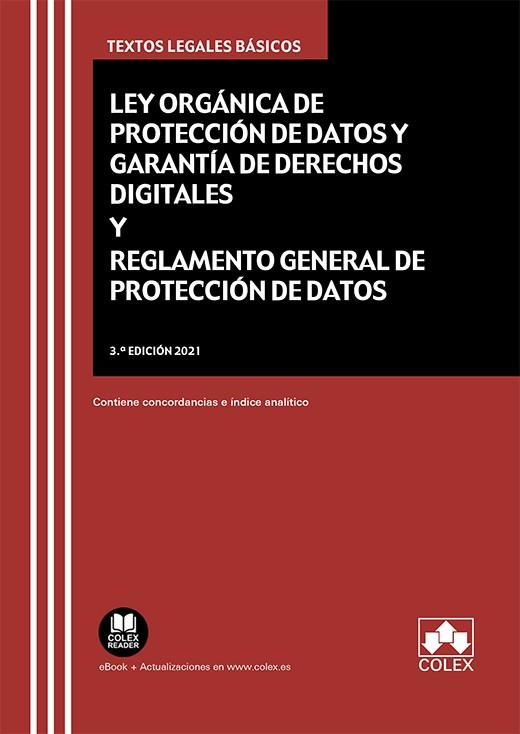 CÓDIGO LOPD-GDD Y RGPD | 9788413592244 | EDITORIAL COLEX, S.L.