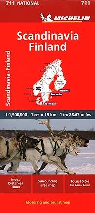 SCANDINAVIA, FINLANDIA : MAPA 711 | 9782067262881