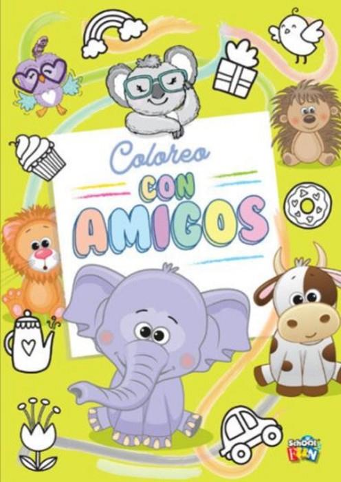 COLOREA CON AMIGOS | 9789878986609