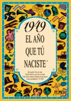 1949 : AÑO QUE TU NACISTE | 9788488907868 | COLLADO BASCOMPTE, ROSA