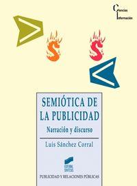 SEMIÓTICA DE LA PUBLICIDAD | 9788477385059 | SÁNCHEZ CORRAL, LUIS