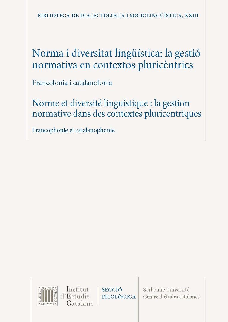 NORMA I DIVERSITAT LINGUISTICA | 9788499655741 | VARIOS AUTORES