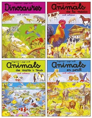 ENGANXO I JUGO AMB ANIMALS (4 TÍTULOS) | 9788430559008 | SUSAETA