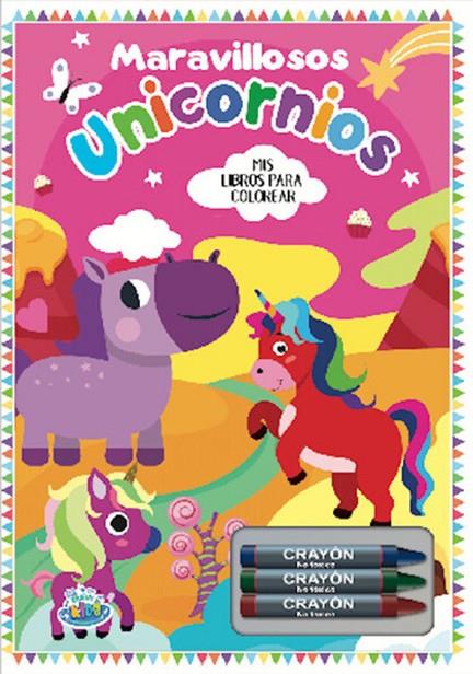 MIS MARAVILLOSOS UNICORNIOS - MIS LIBROS PARA COLOREAR | 9789878939834
