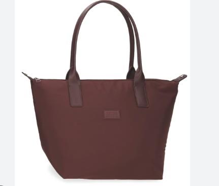 BOLSO TOTE BAG LOOP BURDEOS MOVOM | 8447444022502