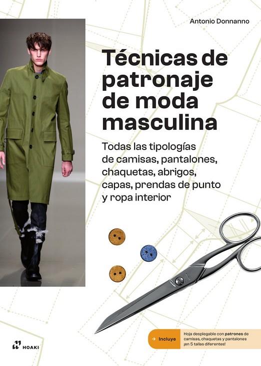 TÉCNICAS DE PATRONAJE DE MODA MASCULINA | 9788419220592 | DONNANNO, ANTONIO