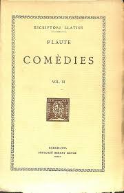 COMEDIES - XI - ESTICUS | 9788498590128 | PLAUTE