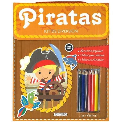 KIT DE DIVERSION PIRATAS | 9788417695217 | EQUIPO DE TODOLIBRO