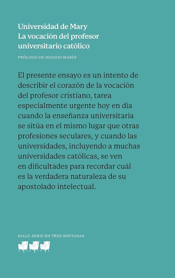 VOCACIÓN DEL PROFESOR UNIVERSITARIO CATÓLICO, LA | 9788432174605 | UNIVERSIDAD DE MARY