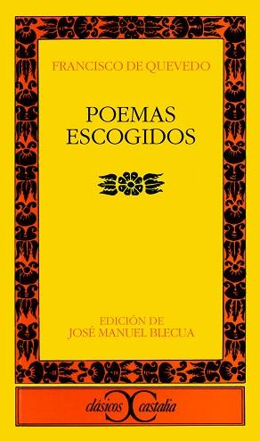 POEMAS ESCOGIDOS (QUEVEDO) | 9788470391668 | QUEVEDO, FRANCISCO DE