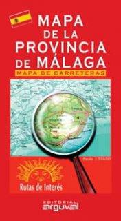 MAPA DE LA PROVINCIA DE MÁLAGA | 9788489672741 | ARGUVAL