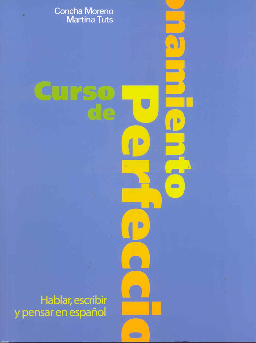 CURSO PERFECCIONAMIEN ESPAÑOL | 9788471434609 | MORENO, CONCHA