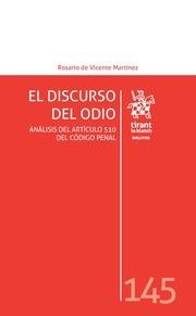 DISCURSO DEL ODIO, EL | 9788491900603 | DE VICENTE MARTÍNEZ, ROSARIO
