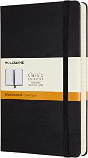 LIBRETA CLASICA MAYOR GROSOR NEGRA L RAYADA TAPA DURA | 8058647628004