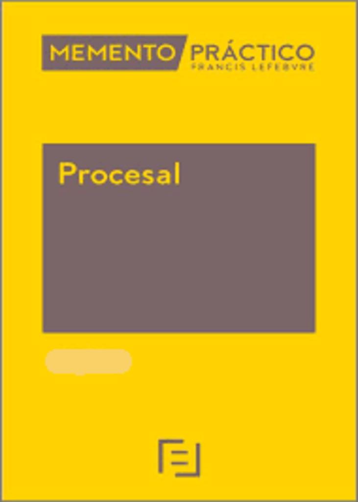 MEMENTO PROCESAL 2026 | 9791387925154