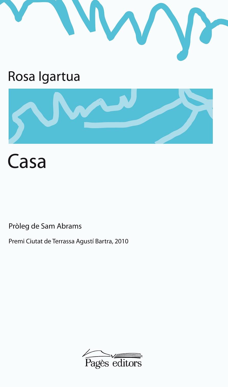 CASA | 9788499750866 | IGARTUA, ROSA