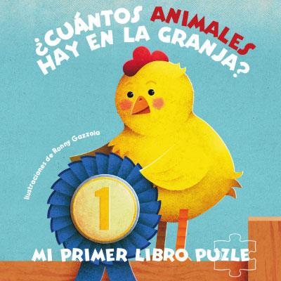 ¿CUANTOS ANIMALES HAY EN LA GRANJA? MI PRIMER LIBRO PUZLE | 9788468270364 | GAZZOLA, RONNY