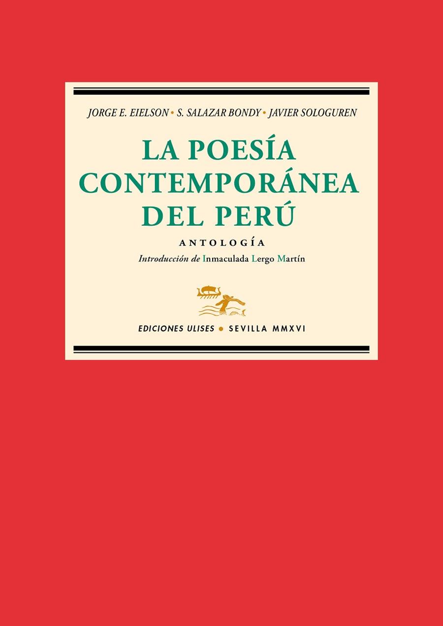 POESIA CONTEMPORANEA DEL PERU, LA | 9788416300440 | VARIOS AUTORES