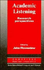 ACADEMIC LISTENING | 9780521455510 | FLOWERDEW, JOHN