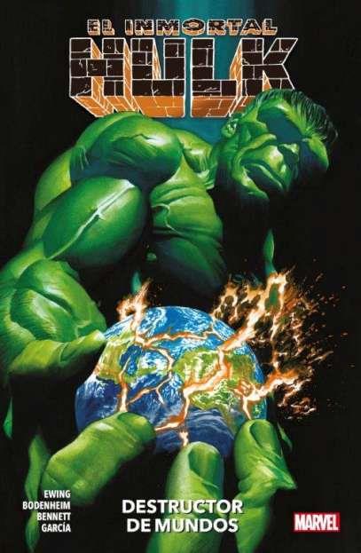 MARVEL PREMIERE. EL INMORTAL HULK 05 : DESTRUCTOR DE MUNDOS | 9788411018883 | GARCIA, GERMAN / BODENHEIM, RYAN / EWING, AL / BENNETT, JOE